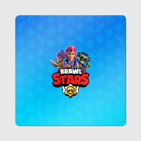 Магнит виниловый Квадрат с принтом BRAWL STARS |  БРАВЛ СТАРС в Белгороде, полимерный материал с магнитным слоем | размер 9*9 см, закругленные углы | brawl stars | bull | colt | leon | stars | берли | бо | брок | ворон | джесси | динамайк | дэррил | кольт | леон | мортис | нита | пайпер | пенни | поко | пэм | рикошет | спайк | тара | фрэнк | шелли | эль примо