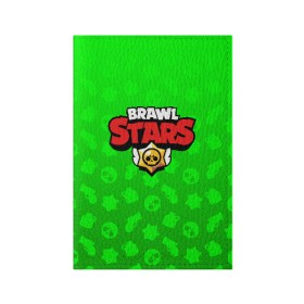 Обложка для паспорта матовая кожа с принтом BRAWL STARS LEON в Белгороде, натуральная матовая кожа | размер 19,3 х 13,7 см; прозрачные пластиковые крепления | brawl stars | bull | colt | leon | stars | берли | бо | брок | ворон | джесси | динамайк | дэррил | кольт | леон | мортис | нита | пайпер | пенни | поко | пэм | рикошет | спайк | тара | фрэнк | шелли | эль примо