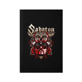 Обложка для паспорта матовая кожа с принтом Sabaton в Белгороде, натуральная матовая кожа | размер 19,3 х 13,7 см; прозрачные пластиковые крепления | Тематика изображения на принте: battle metal | primo victoria | sabaton | the art of war | the great war | группа | йоаким броден | латный ботинок | метал | пауэр | рыцарские доспехи | сабатон | собатон | хэви