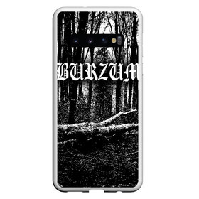 Чехол для Samsung Galaxy S10 с принтом Burzum в Белгороде, Силикон | Область печати: задняя сторона чехла, без боковых панелей | Тематика изображения на принте: burzum | ghotic | варг викернес | мрак | тьма