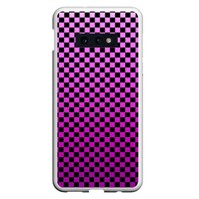 Чехол для Samsung S10E с принтом Checkerboard Color в Белгороде, Силикон | Область печати: задняя сторона чехла, без боковых панелей | checkerboard | gradient | бойчик | в клетку | в клеточку | градиент | клетка | музыка | орнамент | френдзона | шахматная доска | шашки