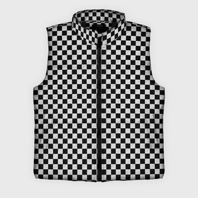 Мужской жилет утепленный 3D с принтом Checkerboard Color в Белгороде,  |  | checkerboard | gradient | бойчик | в клетку | в клеточку | градиент | клетка | музыка | орнамент | френдзона | шахматная доска | шашки