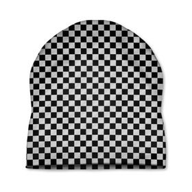 Шапка 3D с принтом Checkerboard Color в Белгороде, 100% полиэстер | универсальный размер, печать по всей поверхности изделия | checkerboard | gradient | бойчик | в клетку | в клеточку | градиент | клетка | музыка | орнамент | френдзона | шахматная доска | шашки