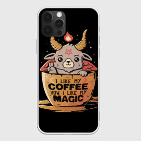 Чехол для iPhone 12 Pro Max с принтом How I Like My Coffee в Белгороде, Силикон |  | coffee | diy | espresso | how | like | lol | my | как | кофе | лол | мой | монстрик | рога | сделай сам | сказка | эспрессо