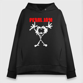 Женское худи Oversize хлопок с принтом Pearl Jam в Белгороде, френч-терри — 70% хлопок, 30% полиэстер. Мягкий теплый начес внутри —100% хлопок | боковые карманы, эластичные манжеты и нижняя кромка, капюшон на магнитной кнопке | альтернативный рок | американская | гранж | группа | майк маккриди | рок | стоун госсард | хард рок | эдди веддер