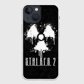 Чехол для iPhone 13 mini с принтом S.T.A.L.K.E.R. 2 в Белгороде,  |  | bandit | chernobyl | pripyat | s.t.a.l.k.e.r. 2 | shadow of chernobyl | stalker | stalker 2 | бандиты | меченый | припять | сталкер | сталкер 2 | тени чернобыля | чернобыль | чистое небо