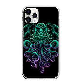 Чехол для iPhone 11 Pro Max матовый с принтом Ктулху в Белгороде, Силикон |  | call | cthulhu | dagon | howard | lovecraft | monsters | mysticism | ocean | review | говард | дагон | зов | ктулху | лавкрафт | мистика | мифы | монстры | обзор | океан