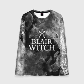 Мужской лонгслив 3D с принтом BLAIR WITCH в Белгороде, 100% полиэстер | длинные рукава, круглый вырез горловины, полуприлегающий силуэт | blair witch | blair witch 2019 | blair witch игра | blairs witch | блэр | ведьмы | ведьмы из блэр