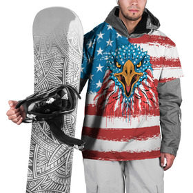 Накидка на куртку 3D с принтом American Eagle в Белгороде, 100% полиэстер |  | america | amerika | bird | eagle | flag | usa | америка | американский | орел | птица | соединенные | сша | флаг | штаты