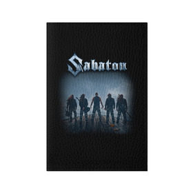 Обложка для паспорта матовая кожа с принтом Sabaton в Белгороде, натуральная матовая кожа | размер 19,3 х 13,7 см; прозрачные пластиковые крепления | battle metal | primo victoria | sabaton | the art of war | the great war | группа | йоаким броден | латный ботинок | метал | пауэр | рыцарские доспехи | сабатон | собатон | хэви