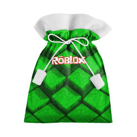 Подарочный 3D мешок с принтом ROBLOX в Белгороде, 100% полиэстер | Размер: 29*39 см | game | gamer | logo | minecraft | roblox | simulator | игра | конструктор | лого | симулятор | строительство | фигура