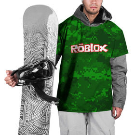Накидка на куртку 3D с принтом ROBLOX в Белгороде, 100% полиэстер |  | game | gamer | logo | minecraft | roblox | simulator | игра | конструктор | лого | симулятор | строительство | фигура