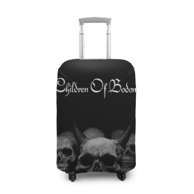 Чехол для чемодана 3D с принтом Children of Bodom в Белгороде, 86% полиэфир, 14% спандекс | двустороннее нанесение принта, прорези для ручек и колес | bodom | children | death | melodic | metal | алекси лайхо | дети бодома | мелодик дэт метал | метал