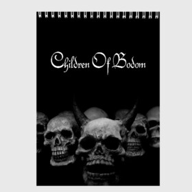 Скетчбук с принтом Children of Bodom в Белгороде, 100% бумага
 | 48 листов, плотность листов — 100 г/м2, плотность картонной обложки — 250 г/м2. Листы скреплены сверху удобной пружинной спиралью | bodom | children | death | melodic | metal | алекси лайхо | дети бодома | мелодик дэт метал | метал