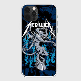 Чехол для iPhone 12 Pro Max с принтом Metallica в Белгороде, Силикон |  | Тематика изображения на принте: american | blue | demon | devil | flame | hell | metal band | metallica | music | rock | американская | голубое | демон | дьявол | метал группа | металлика | музыка | пламя | рок | черт