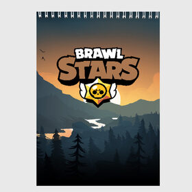 Скетчбук с принтом Brawl Stars в Белгороде, 100% бумага
 | 48 листов, плотность листов — 100 г/м2, плотность картонной обложки — 250 г/м2. Листы скреплены сверху удобной пружинной спиралью | brawl | bs | fails | leon | stars | supercell | tick | бой | босс | бравл | броубол | бс | герои | драка | звезд | осада | сейф | старс | цель