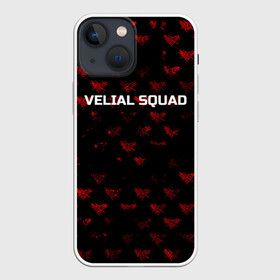 Чехол для iPhone 13 mini с принтом Velial squad в Белгороде,  |  | squad | velial | velial squad | velial squad дробовик | velial squad кара | velial squad песни | велиал сквад | велиал сквад песни | дробовик velial | полчаса velial