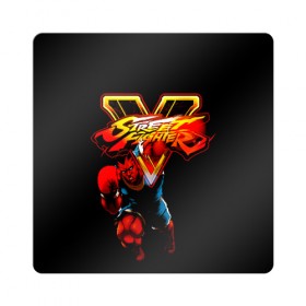 Магнит виниловый Квадрат с принтом Street fighter в Белгороде, полимерный материал с магнитным слоем | размер 9*9 см, закругленные углы | capcom | fighter | fighting | street | боец | суторито фаита | уличный | файтинг