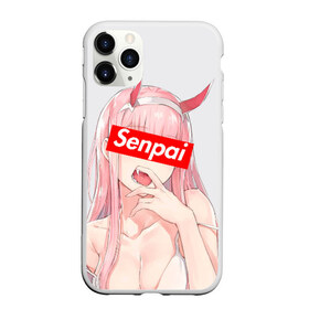 Чехол для iPhone 11 Pro матовый с принтом Senpai 02 в Белгороде, Силикон |  | 02 | ahegao | anime | darling in the franxx | franxx | manga | senpai | аниме | ахегао | манга | милый во франксе | сенпай | франкс