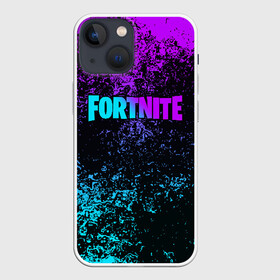 Чехол для iPhone 13 mini с принтом FORTNITE X в Белгороде,  |  | fortnite | fortnite 2 | fortnite x маршмелло | ikonik | marshmello | ninja | ninja streamer | иконик | ниндзя | пили | фортнайт | фортнайт 2 | фортнайт глава 2