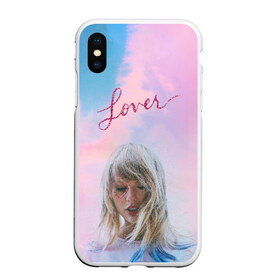 Чехол для iPhone XS Max матовый с принтом TAYLOR SWIFT - Lover в Белгороде, Силикон | Область печати: задняя сторона чехла, без боковых панелей | Тематика изображения на принте: alison | country | fearless | heart | lover | music | pop | rock | story | swift | taylor | актриса | кантри | ловер | музыка | поп | рок | свифт | сердечко | сердце | тейлор | элисон