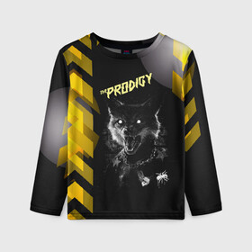 Детский лонгслив 3D с принтом the prodigy (лис) в Белгороде, 100% полиэстер | длинные рукава, круглый вырез горловины, полуприлегающий силуэт
 | the prodigy