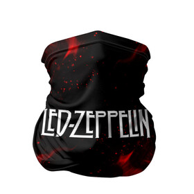 Бандана-труба 3D с принтом Led Zeppelin в Белгороде, 100% полиэстер, ткань с особыми свойствами — Activecool | плотность 150‒180 г/м2; хорошо тянется, но сохраняет форму | led zeppelin | лед зеппелин