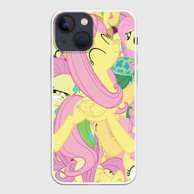 Чехол для iPhone 13 mini с принтом ПОНИ в Белгороде,  |  | my little pony | pinkie pie | scootaloo | spike | sweaty balls | искорка | крошка бель | маленькие пони | мульфтфильм | пони | скутолу | эппл блум