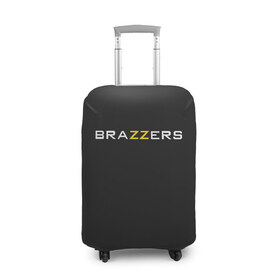 Чехол для чемодана 3D с принтом Вrazzers crew (двухсторонняя) в Белгороде, 86% полиэфир, 14% спандекс | двустороннее нанесение принта, прорези для ручек и колес | brazers | brazzers | brazzers crew | бразерс | браззерс