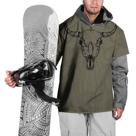 Накидка на куртку 3D с принтом Буйвол (Как у Измайлова) в Белгороде, 100% полиэстер |  | 