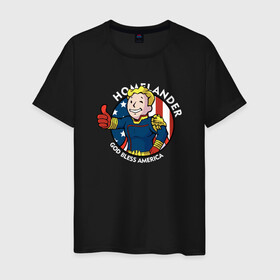 Мужская футболка хлопок Homelander Fallout купить в Белгороде