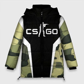 Женская зимняя куртка 3D с принтом CSGO Camouflage в Белгороде, верх — 100% полиэстер; подкладка — 100% полиэстер; утеплитель — 100% полиэстер | длина ниже бедра, силуэт Оверсайз. Есть воротник-стойка, отстегивающийся капюшон и ветрозащитная планка. 

Боковые карманы с листочкой на кнопках и внутренний карман на молнии | conter | counter | cs go | csgo | global | offensive | strike | контер | кс го | ксго | страйк