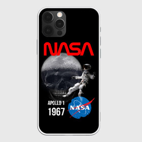 Чехол для iPhone 12 Pro Max с принтом Nasa Apollo 1 1967 в Белгороде, Силикон |  | apollo 1 | apollon 1 | apolon 1 | nasa | аполлон 1 | аполон 1 | наса | насса