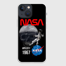 Чехол для iPhone 13 mini с принтом Nasa Apollo 1 1967 в Белгороде,  |  | apollo 1 | apollon 1 | apolon 1 | nasa | аполлон 1 | аполон 1 | наса | насса