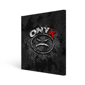 Холст квадратный с принтом Onyx в Белгороде, 100% ПВХ |  | Тематика изображения на принте: fredro starr | onyx | rap | sonny seeza | sticky fingaz | оникс | рэп