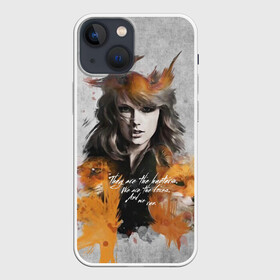 Чехол для iPhone 13 mini с принтом Taylor and fox в Белгороде,  |  | lover | me | new album | reputation | swift | taylor | taylor swift | музыка | новый альбом | свифт | тей | тейлор | тейлор свифт