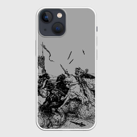 Чехол для iPhone 13 mini с принтом Рыцарский Турнир в Белгороде,  |  | бои на мечах | исб | историческая реконструкция | крестоносец | ролевик | рыцарь | средневековье | фехтование