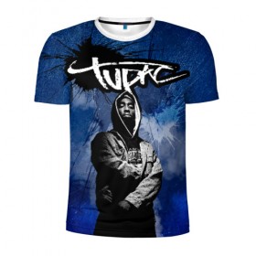Мужская футболка 3D спортивная с принтом 2Pac в Белгороде, 100% полиэстер с улучшенными характеристиками | приталенный силуэт, круглая горловина, широкие плечи, сужается к линии бедра | Тематика изображения на принте: 2 pac | 2 pack | 2 pak | 2pack | 2pak | gangsta | gangster | hiphop | makaveli | mc new york | rap | thug life | tu pac | tupac | tupac shakur | tupack | two pac | west coast | гангста | реп | рэп | ту пак | тупак