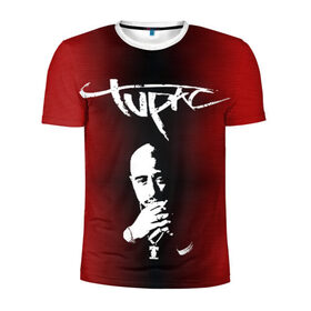 Мужская футболка 3D спортивная с принтом 2Pac в Белгороде, 100% полиэстер с улучшенными характеристиками | приталенный силуэт, круглая горловина, широкие плечи, сужается к линии бедра | 2 pac | 2 pack | 2 pak | 2pack | 2pak | gangsta | gangster | hiphop | makaveli | mc new york | rap | thug life | tu pac | tupac | tupac shakur | tupack | two pac | west coast | гангста | реп | рэп | ту пак | тупак