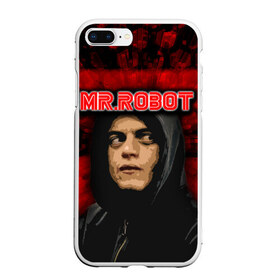 Чехол для iPhone 7Plus/8 Plus матовый с принтом Mr robot в Белгороде, Силикон | Область печати: задняя сторона чехла, без боковых панелей | robot | драма | мистер | мистер робот | психологический триллер | рами малек | робот | технотриллер