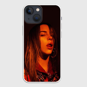 Чехол для iPhone 13 mini с принтом BILLIE EILISH в Белгороде,  |  | all | asleep | bad | bellyache | billie | blohsh | dont | eilish | eyes | fall | guy | logo | music | ocean | singer | smile | when | айлиш | били | билли | бэрд | лого | музыка | пайрат | певица | символ | эйлиш