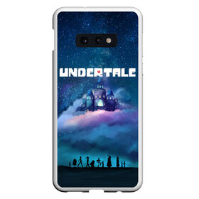 Чехол для Samsung S10E с принтом UNDERTALE АНДЕРТЕЙЛ в Белгороде, Силикон | Область печати: задняя сторона чехла, без боковых панелей | asriel dreemurr | chara | frisk | sans | undertale | азриэль дримурр | андертейл | андрайн | гастер | замок азгора | меттатон | санс | фриск | чара