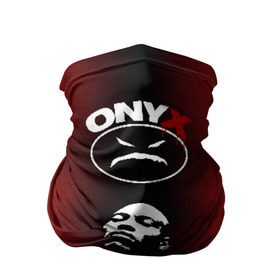 Бандана-труба 3D с принтом Onyx в Белгороде, 100% полиэстер, ткань с особыми свойствами — Activecool | плотность 150‒180 г/м2; хорошо тянется, но сохраняет форму | Тематика изображения на принте: fredro starr | gangsta | gangsta rap | gangster | hardcore | hip hop | hiphop | icon | old school | oniks | onix | onyks | onyx | rap | sticky fingaz | ганста | оникс | реп | рэп | хип хоп