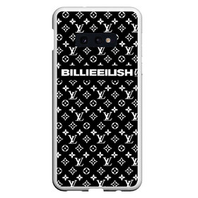 Чехол для Samsung S10E с принтом BILLIE EILISH в Белгороде, Силикон | Область печати: задняя сторона чехла, без боковых панелей | Тематика изображения на принте: be | billie | billie eilish | blohsh | brand | france | logo | louis vuitton | lv | pattern | билли | билли айлиш | бренд | лв | лого | лоуис вуиттон | луи вуиттон | мода | паттерн | фигуры | франция