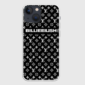 Чехол для iPhone 13 mini с принтом BILLIE EILISH в Белгороде,  |  | be | billie | billie eilish | blohsh | brand | france | logo | louis vuitton | lv | pattern | билли | билли айлиш | бренд | лв | лого | лоуис вуиттон | луи вуиттон | мода | паттерн | фигуры | франция