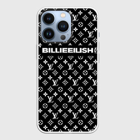 Чехол для iPhone 13 Pro с принтом BILLIE EILISH в Белгороде,  |  | be | billie | billie eilish | blohsh | brand | france | logo | louis vuitton | lv | pattern | билли | билли айлиш | бренд | лв | лого | лоуис вуиттон | луи вуиттон | мода | паттерн | фигуры | франция