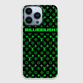 Чехол для iPhone 13 Pro с принтом BILLIE EILISH в Белгороде,  |  | be | billie | billie eilish | blohsh | brand | france | logo | louis vuitton | lv | pattern | билли | билли айлиш | бренд | лв | лого | лоуис вуиттон | луи вуиттон | мода | паттерн | фигуры | франция