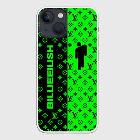 Чехол для iPhone 13 mini с принтом BILLIE EILISH в Белгороде,  |  | be | billie | billie eilish | blohsh | brand | france | logo | louis vuitton | lv | pattern | билли | билли айлиш | бренд | лв | лого | лоуис вуиттон | луи вуиттон | мода | паттерн | фигуры | франция