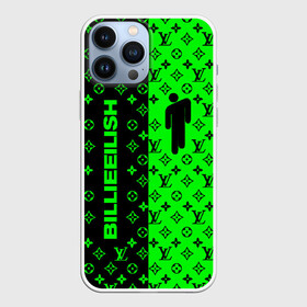 Чехол для iPhone 13 Pro Max с принтом BILLIE EILISH в Белгороде,  |  | be | billie | billie eilish | blohsh | brand | france | logo | louis vuitton | lv | pattern | билли | билли айлиш | бренд | лв | лого | лоуис вуиттон | луи вуиттон | мода | паттерн | фигуры | франция