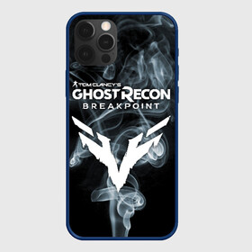 Чехол для iPhone 12 Pro с принтом GHOST RECON BREAKPOINT в Белгороде, силикон | область печати: задняя сторона чехла, без боковых панелей | break | breakpoint | clancy | clancy’s | ghost | logo | point | recon | symbol | tom | ubisoft | брейк | брейкпоинт | гост | игра | игры | кленсис | клэнси | лого | логотип | поинт | рекон | символ | том | юбисофт